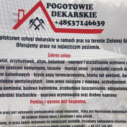 Pogotowie Dekarskie - Naprawa dachów Zielona Góra