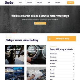 Strona internetowa polauto.com.pl - Sklep i serwis motoryzacyjny
