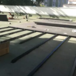 Taras z deski kompozytowej. 100 metrów 100 procent zadowolenia.