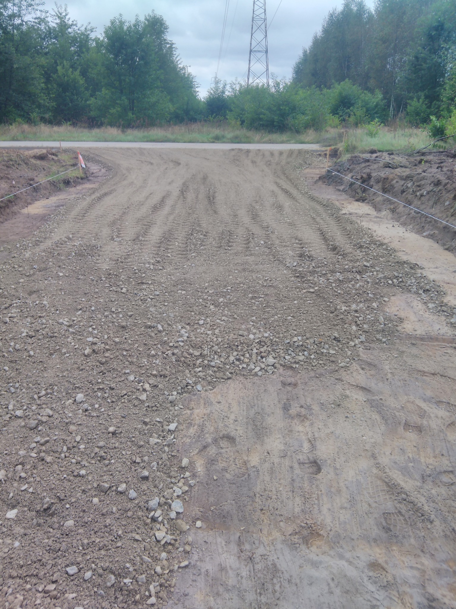 Rozciąganie kruszywa