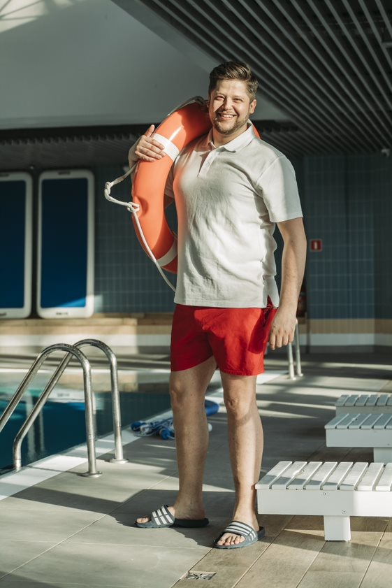 Marek Remiszewski - trener pływania ll klasy