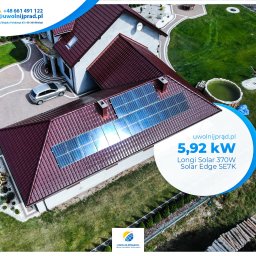 5,92 kWp Longi Solar 370W + SolarEdge SE7K