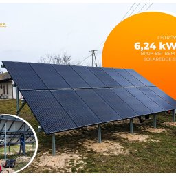 6,24 kWp Bruk-Bet 390W + SolarEdge