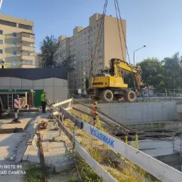 Przebudowa linii kolejowej w Warszawie