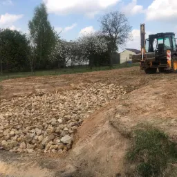 Przygotowanie tymczasowego podjazdu.