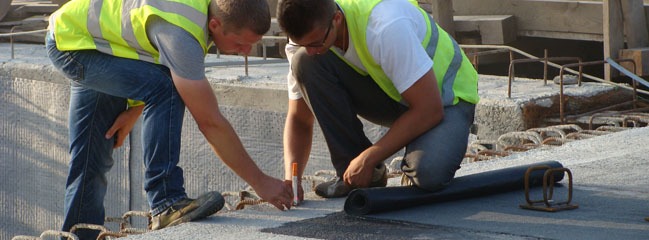 budowa mostu na rz. Myśla w Chwarszaczanach