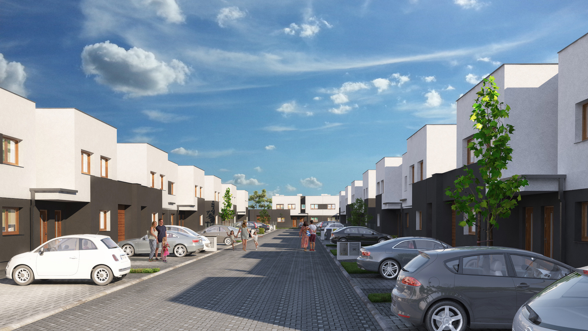 Domy i nowe mieszkania Luboń Chudzickiego.