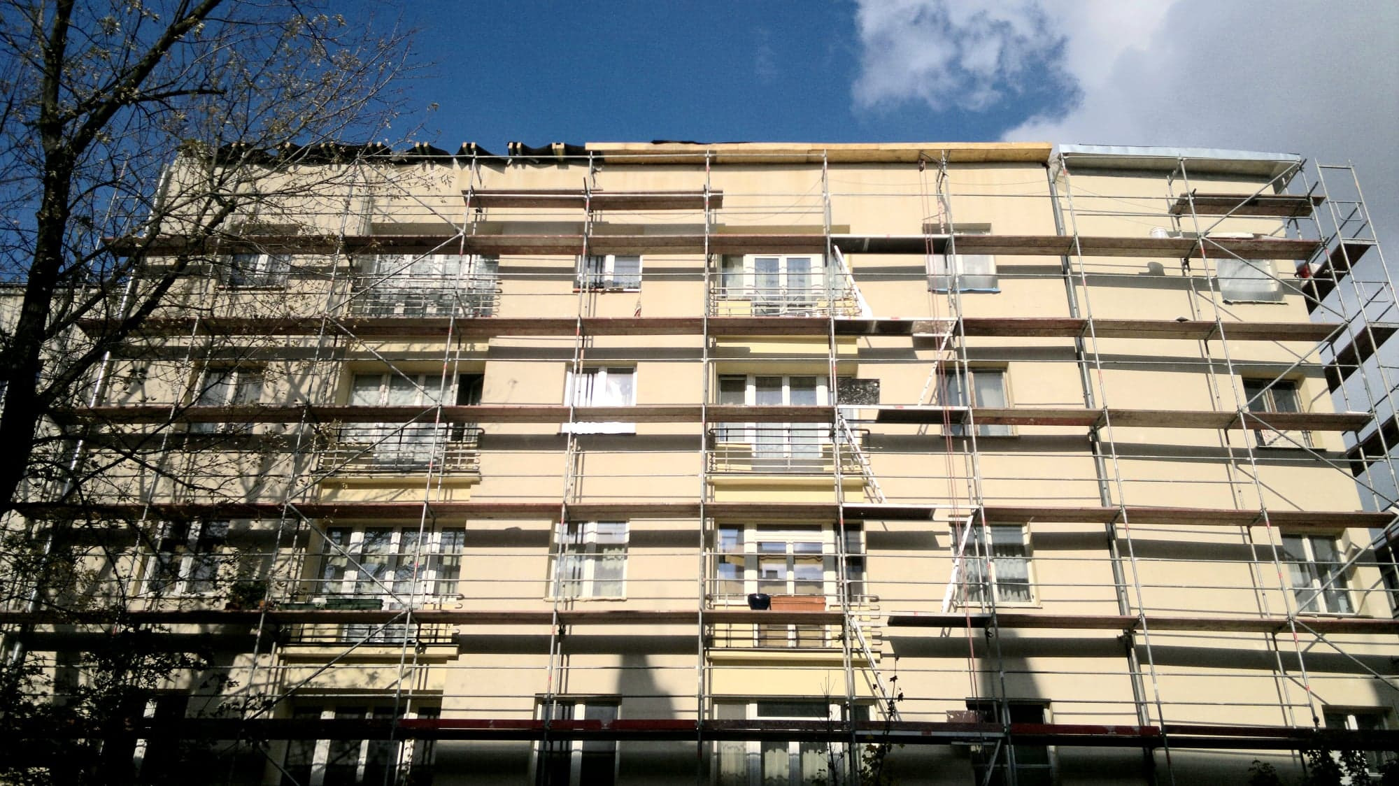 Wykonanie termomodernizacji i elewacji budynku, Warszawa - Ochota