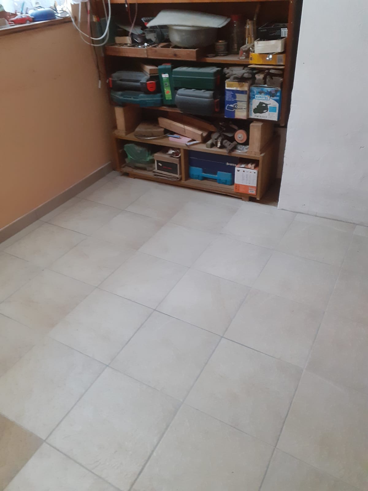 Pomieszczenie gospodarcze- po