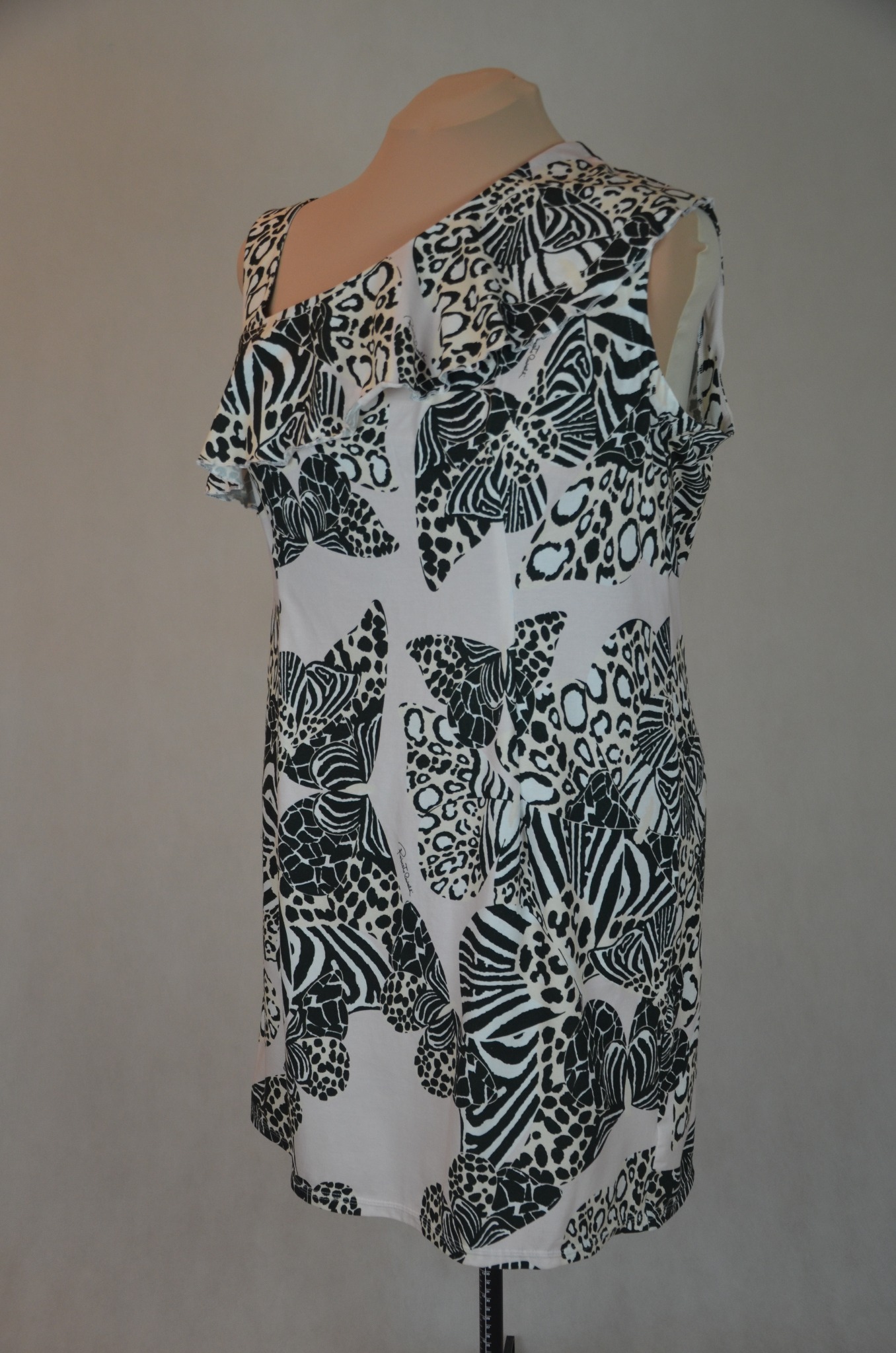 Letnia sukienka na jedno ramię XXL