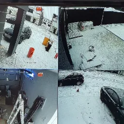 Podgląd zamontowanych kamer