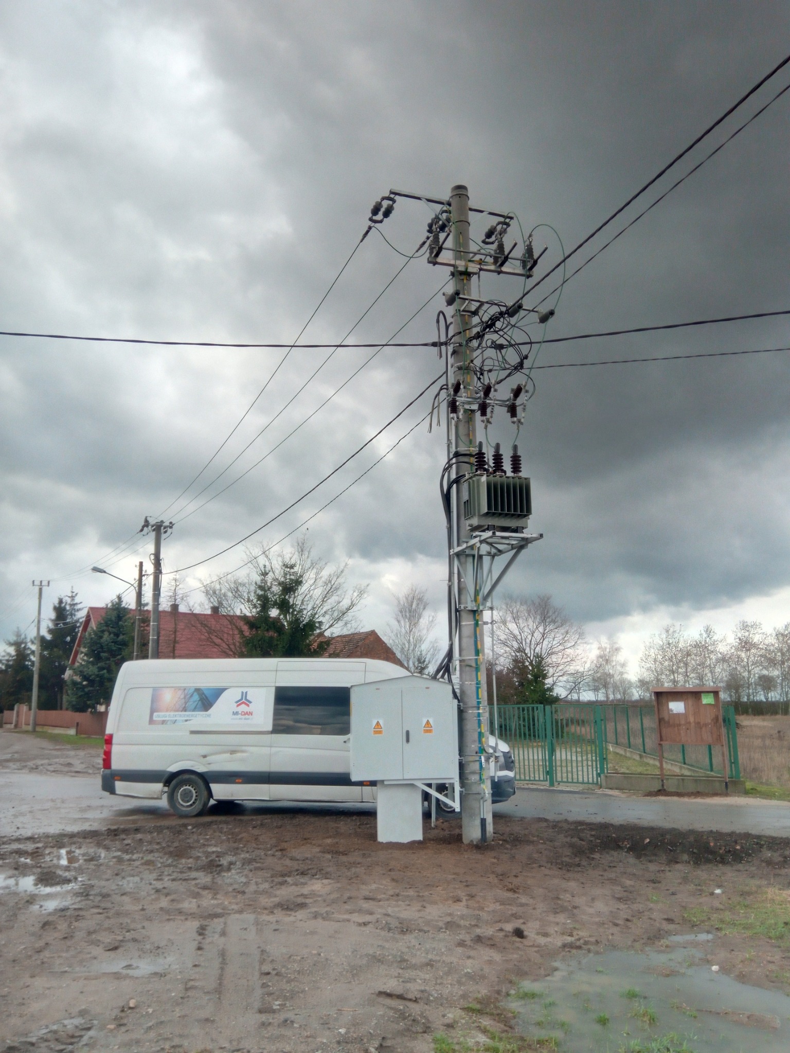 stacje transformatorowe słupowe SN/nN