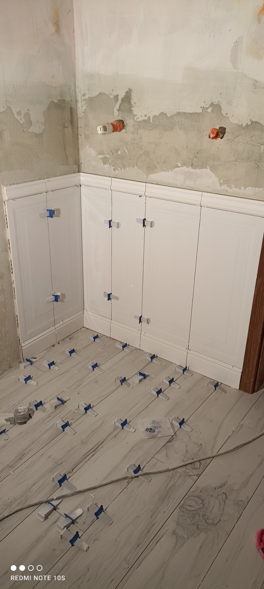 Łazienka w stylu francuskim - w trakcie realizacji.