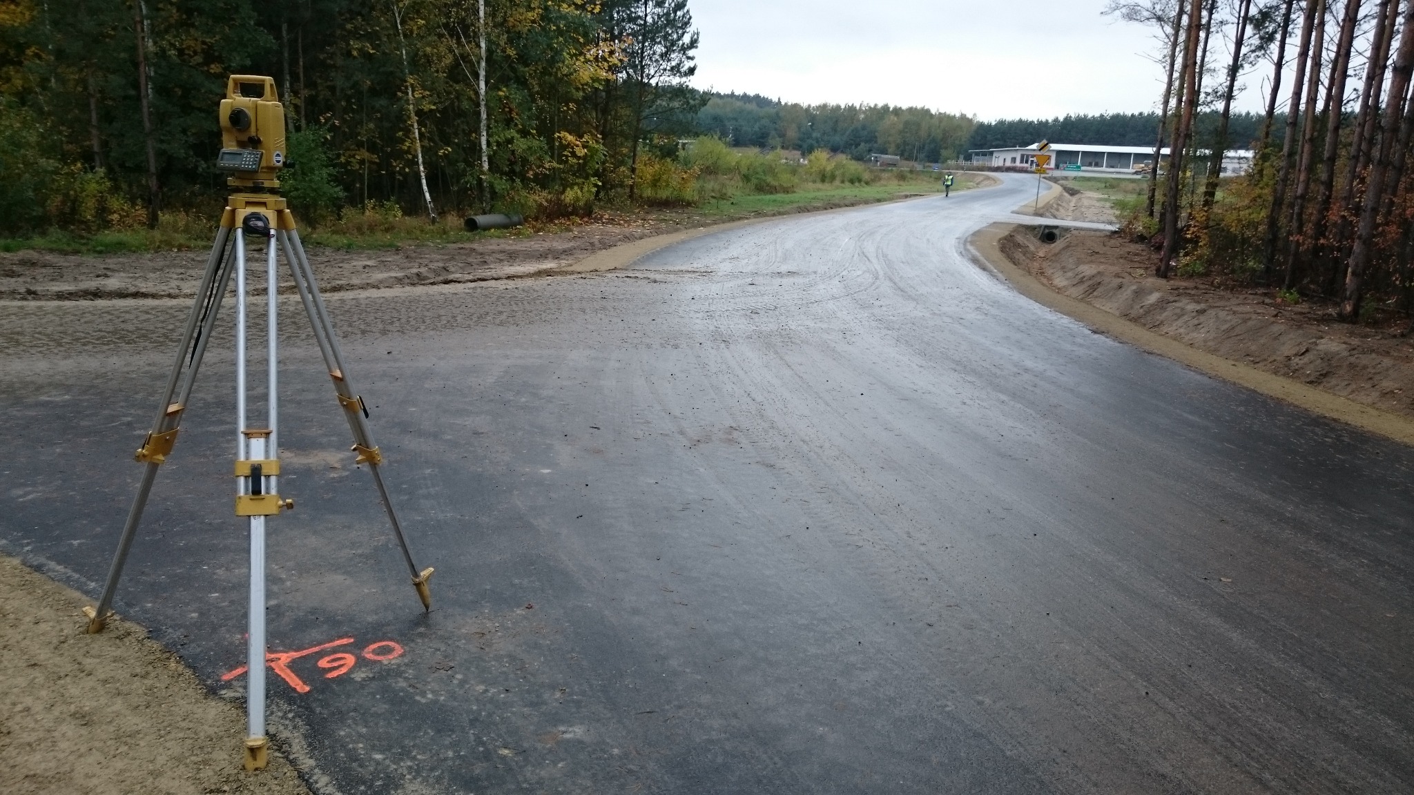 Inwentaryzacja powykonawcza modernizacji drogi w Koprzywnicy