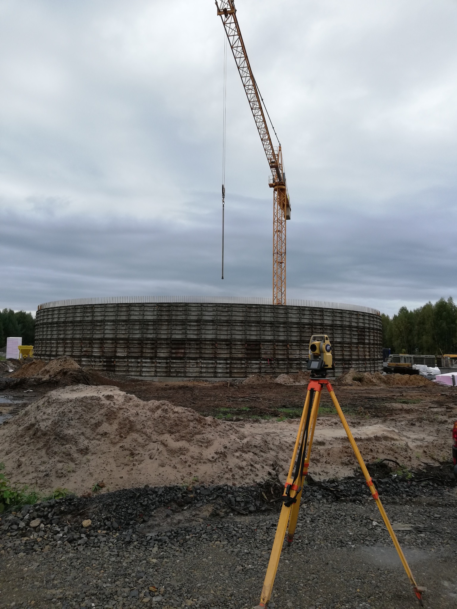 Geodezyjna Obsługa Inwestycji - Biogazownia w Dzikowcu