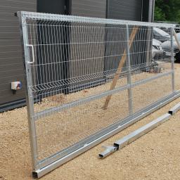 Brama 500x163cm , 3D FI4mm , Ocynk