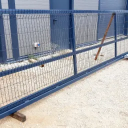 Brama 600x143cm , 3D fi 4mm , ocynk + RAL7016