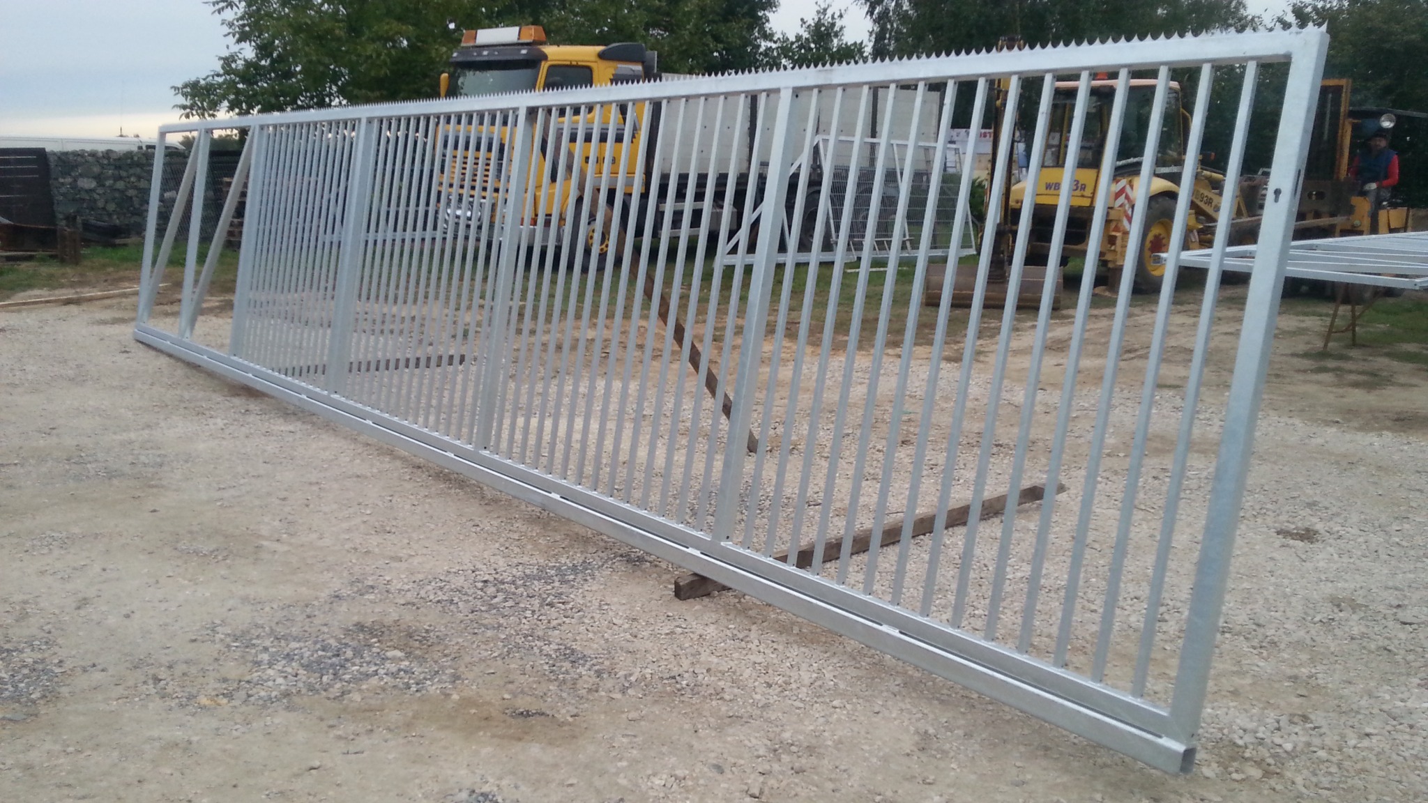 Brama 800x180cm , 25x25mm , ocynk