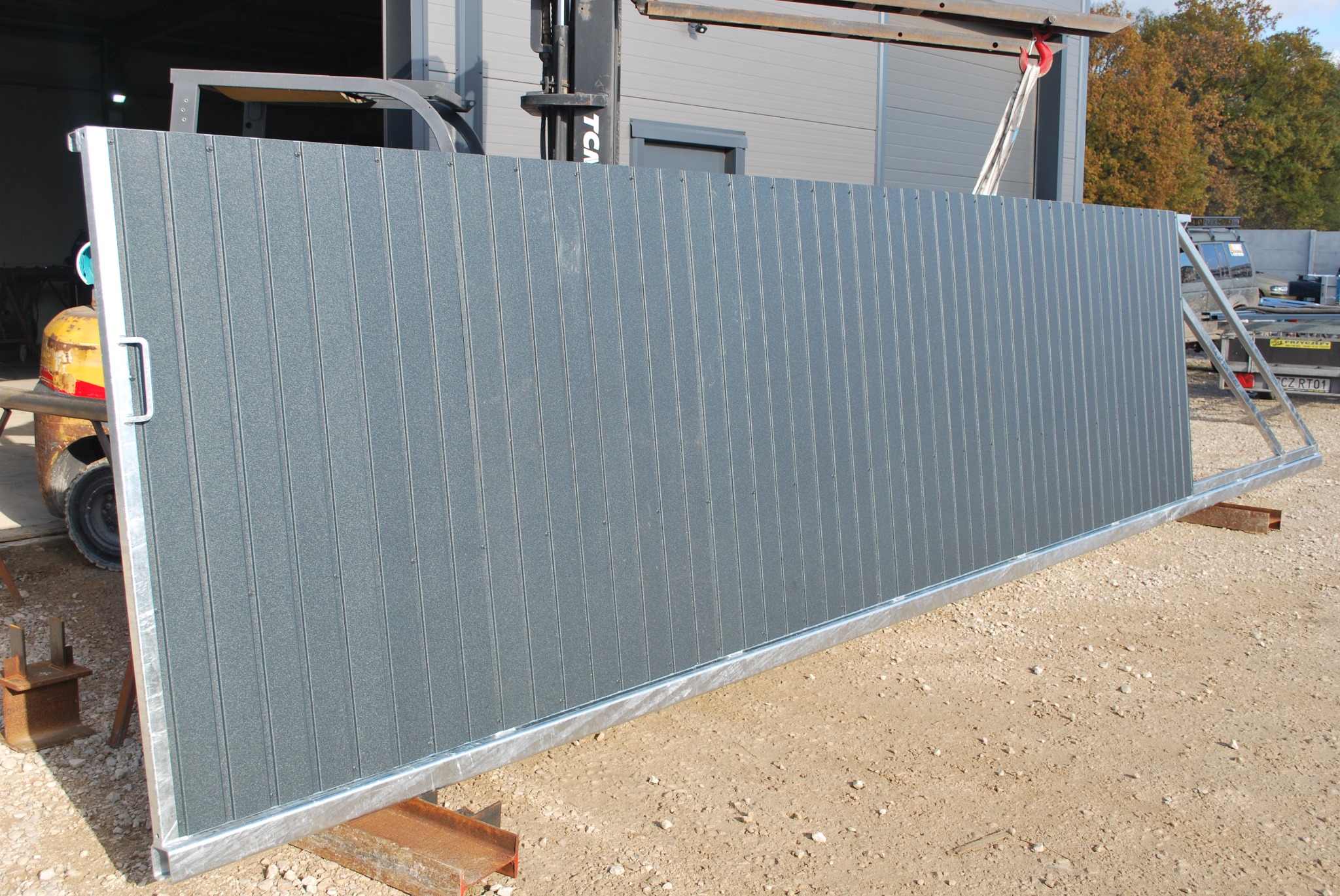 Brama 600x183cm , Blacha