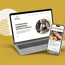 Strona internetowa dla dostawcy artykułów spożywczych Nowy Sącz