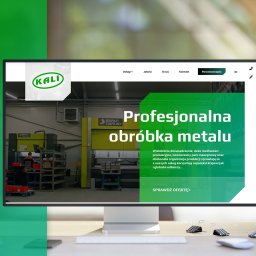 Strona internetowa dla firmy usługowo produkcyjnej Nowy Sącz