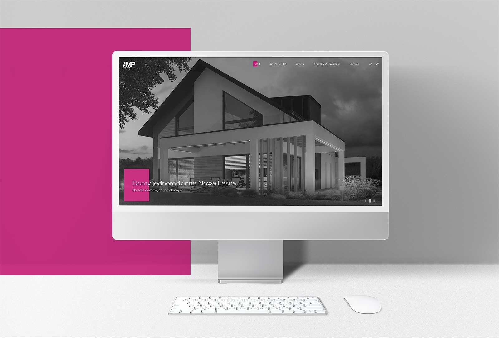 Strona internetowa dla architekta Kraków