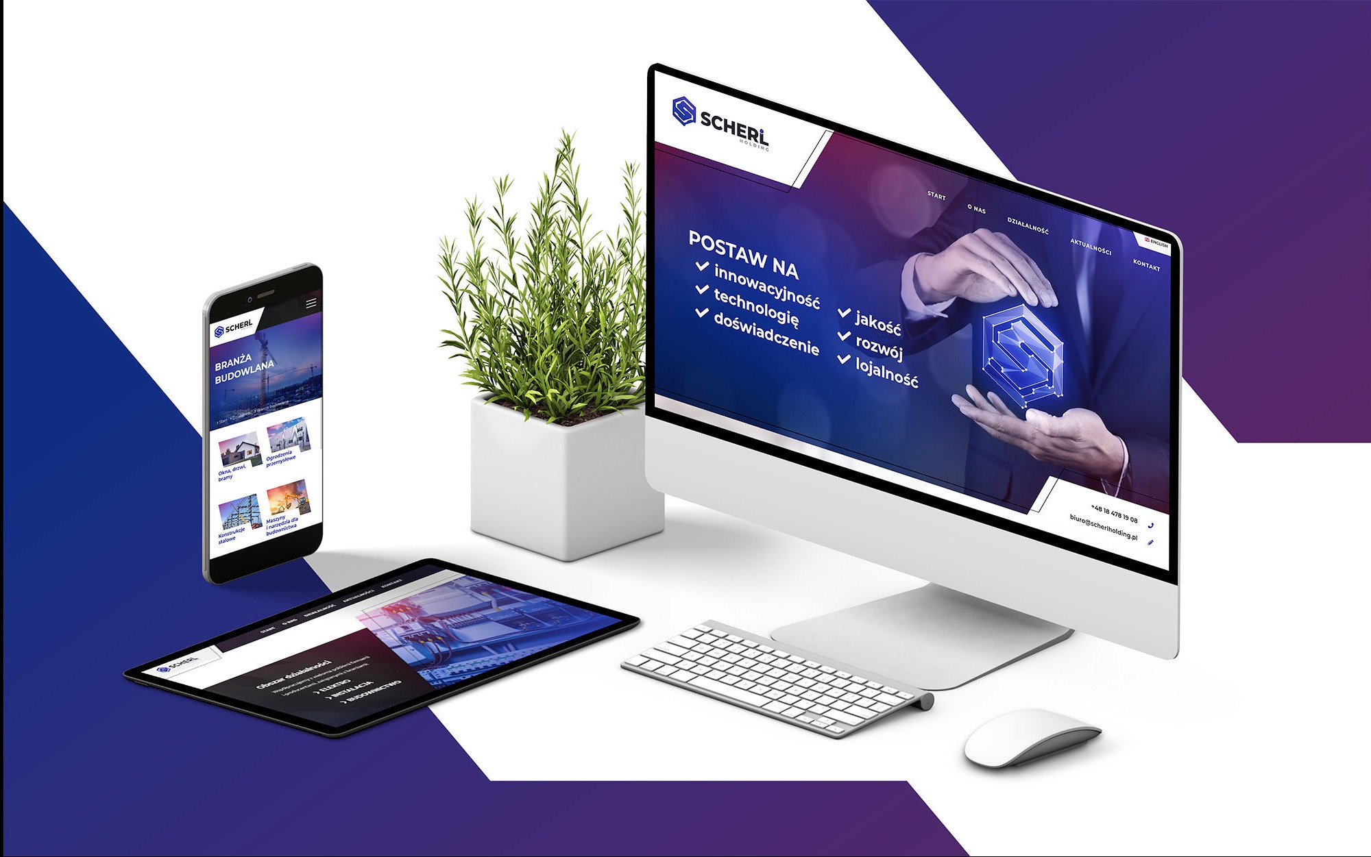 Strona internetowa dla Spółki Nowy Sącz