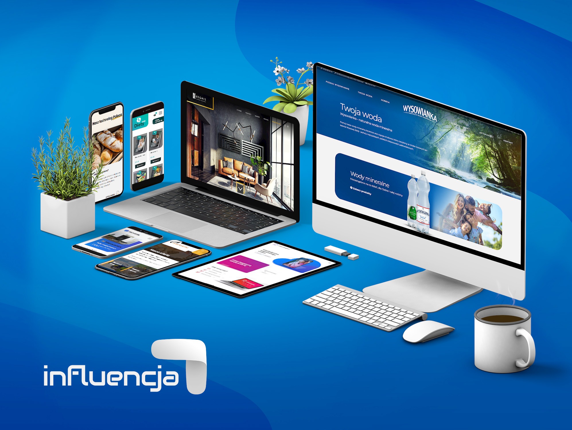 Influencja - Strony i sklepy internetowe Nowy Sącz