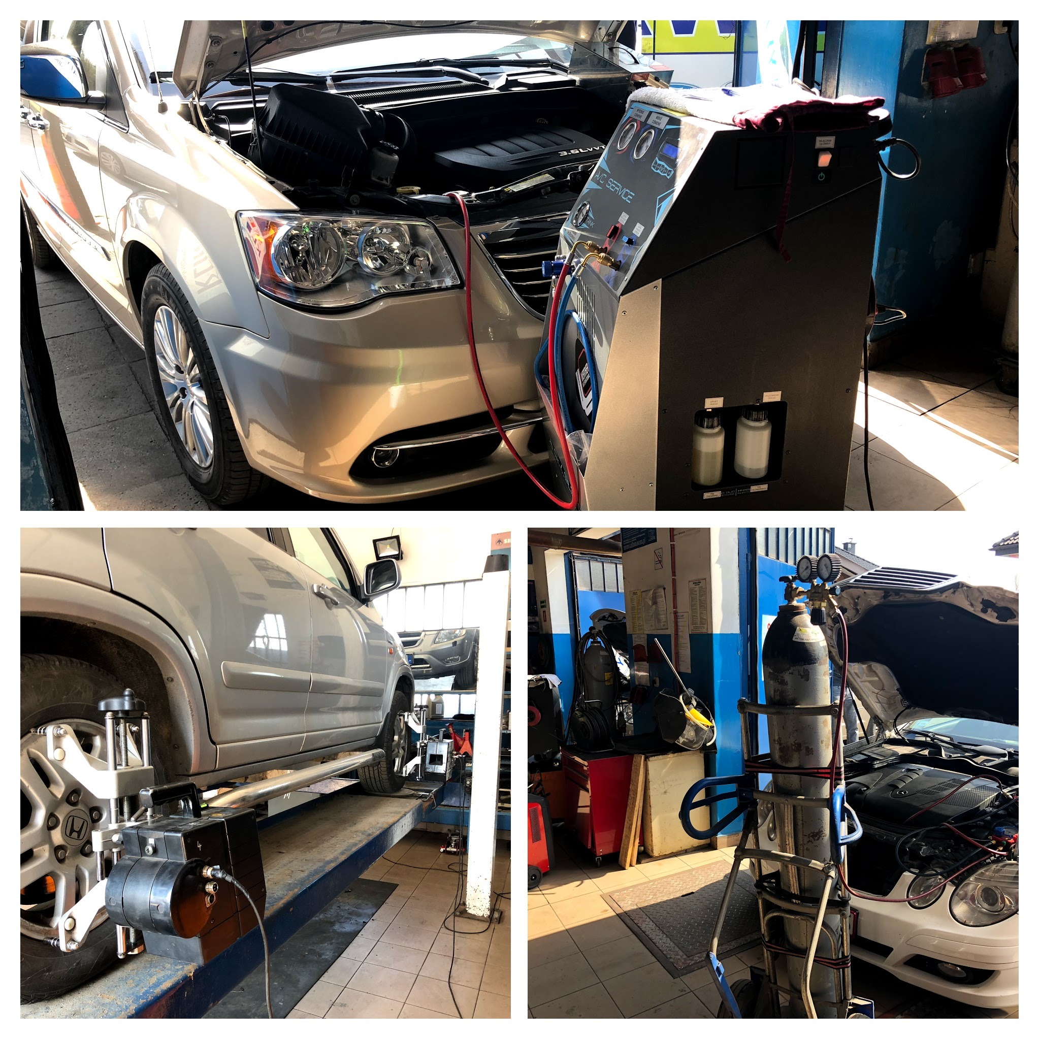 Serwis Klimatyzacji, Zbieżność, Mechanika, Wulkanizacja, Elektryka.