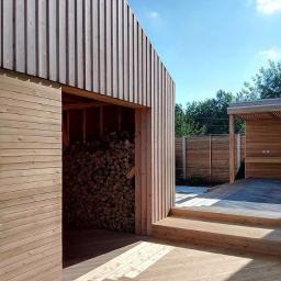 budynek rekreacyjny z sauną
projekt - 2016
budowa - 2017