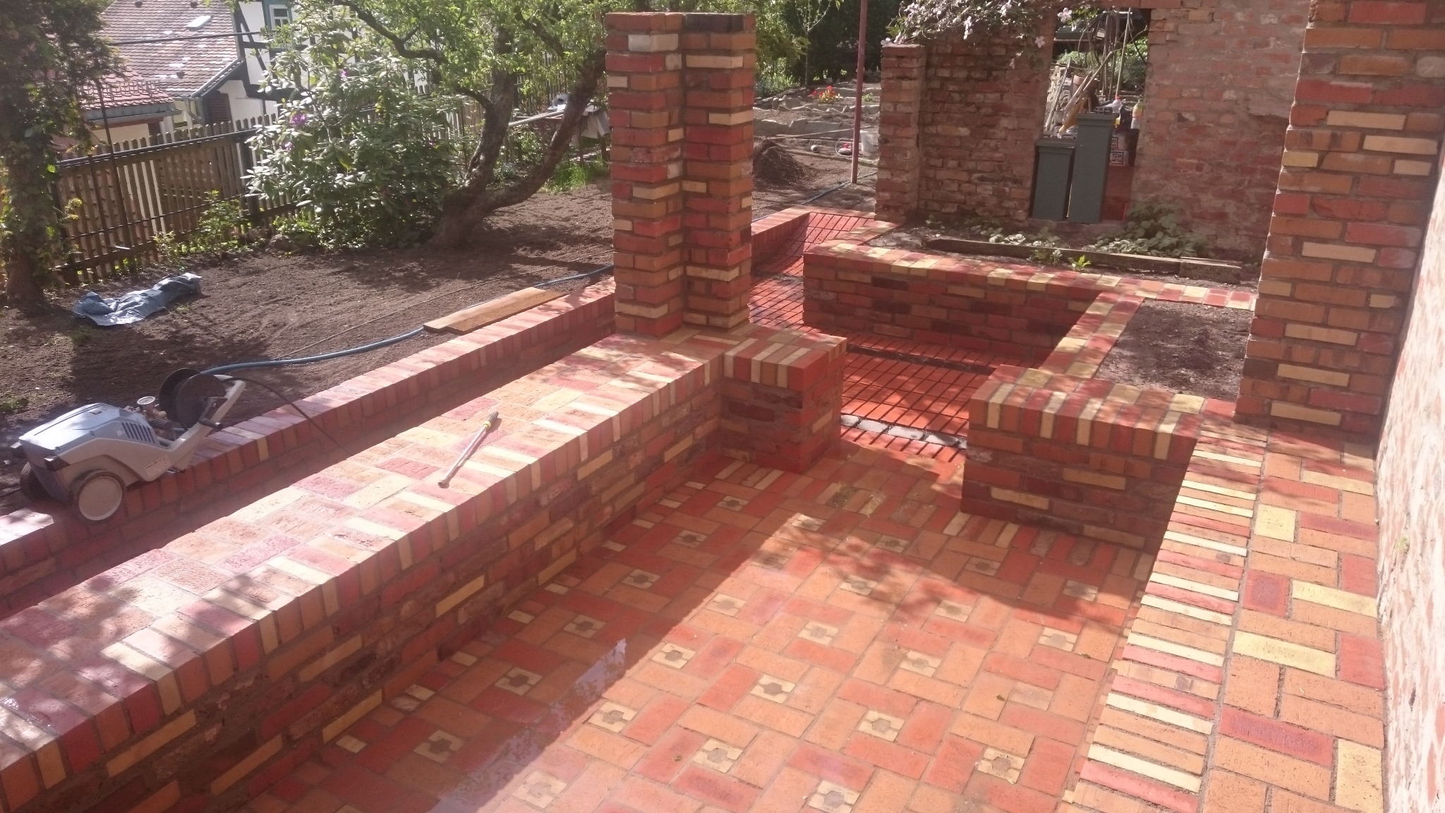 Strona Wejścia szklarni