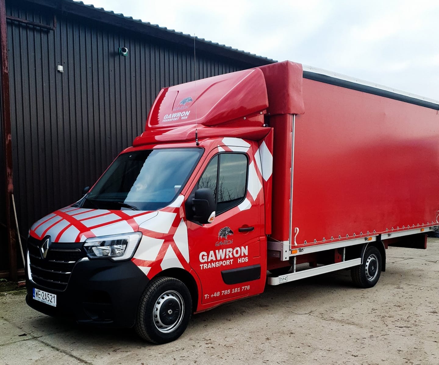 transport lekki 1,2 tony