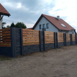Ogrodzenia drewniane Lidzbark Warmiński 51
