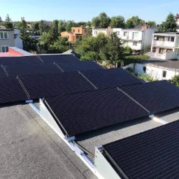 Instalacja fotowoltaiczna na dachu płaskim