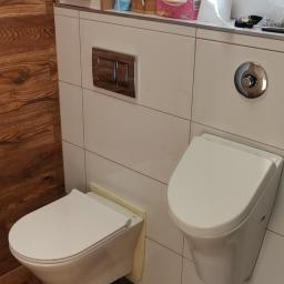 Modernizacja łazienki:
- instalacja wodna 
- instalacja sanitarna
- biały montaż