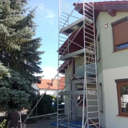 Impregnacja/malowanie podbitki dachowej