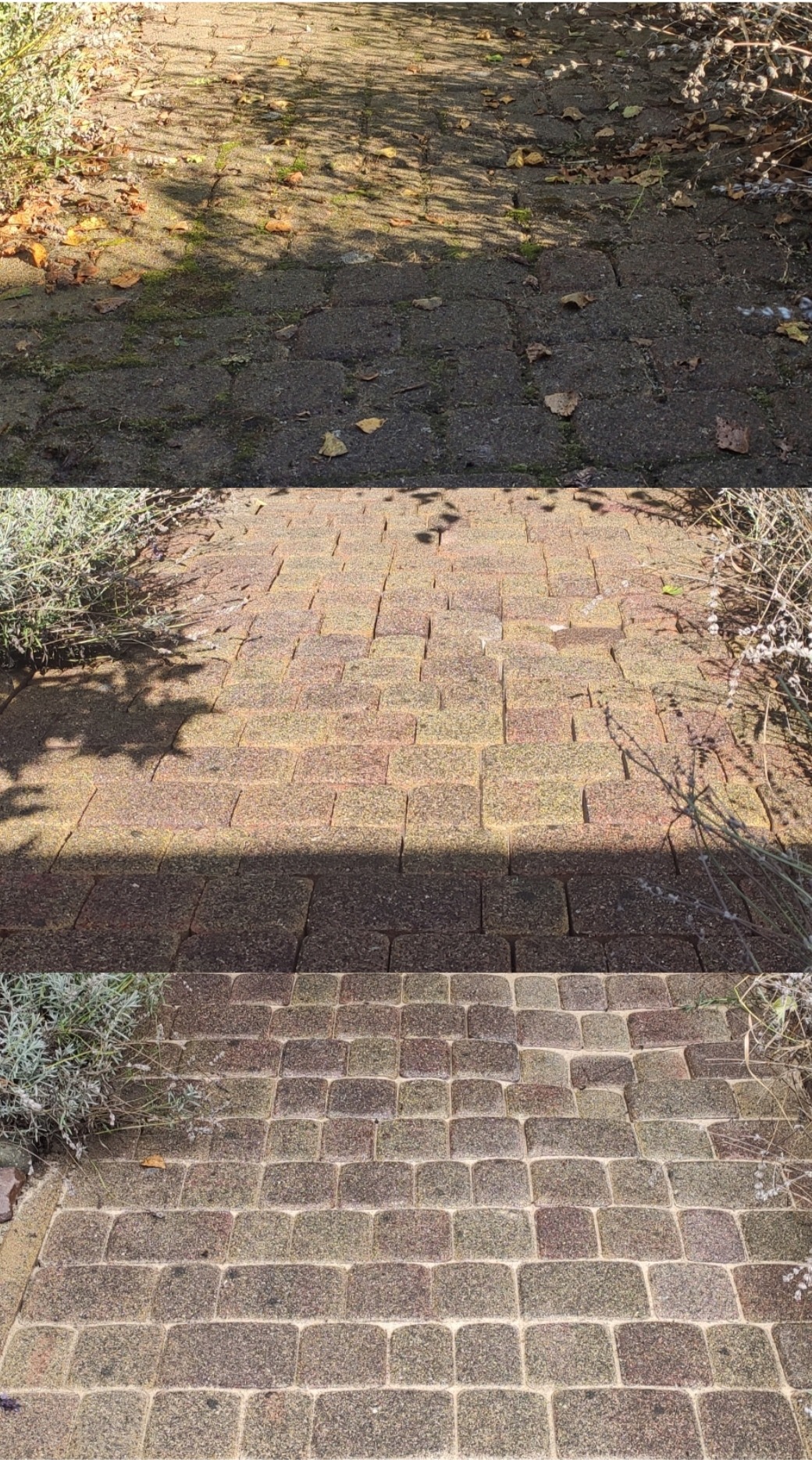 czyszczenie kostki brukowej