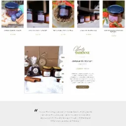 Strona internetowa sklepu z konfiturami smakiaromat.com prezentująca ofertę produktową, w tym powidła śliwkowe z rumem, konfitury z wiśni i czereśni, mus z czarnej porzeczki i figi oraz zestawy...