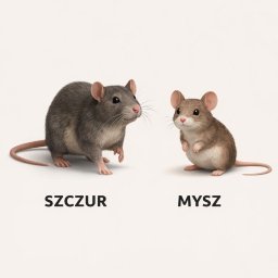 🐀🐁 Szczur rządzi piwnicą, mysz zostawia drobne tropy w kuchni – my wpadamy i przywracamy spokój w domu!