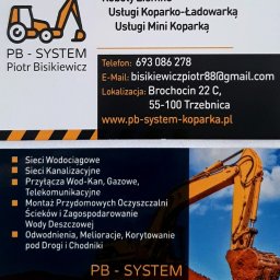 PB -SYSTEM PIOTR BISIKIEWICZ - Instalacje Wod-kan Wołów
