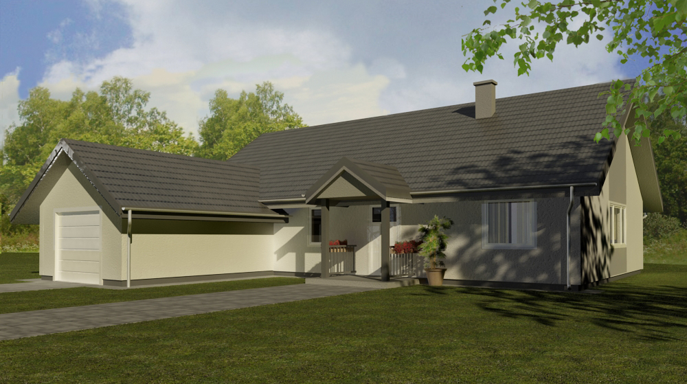 Dom Szkieletowy Całoroczny,, Eko Dom ,,