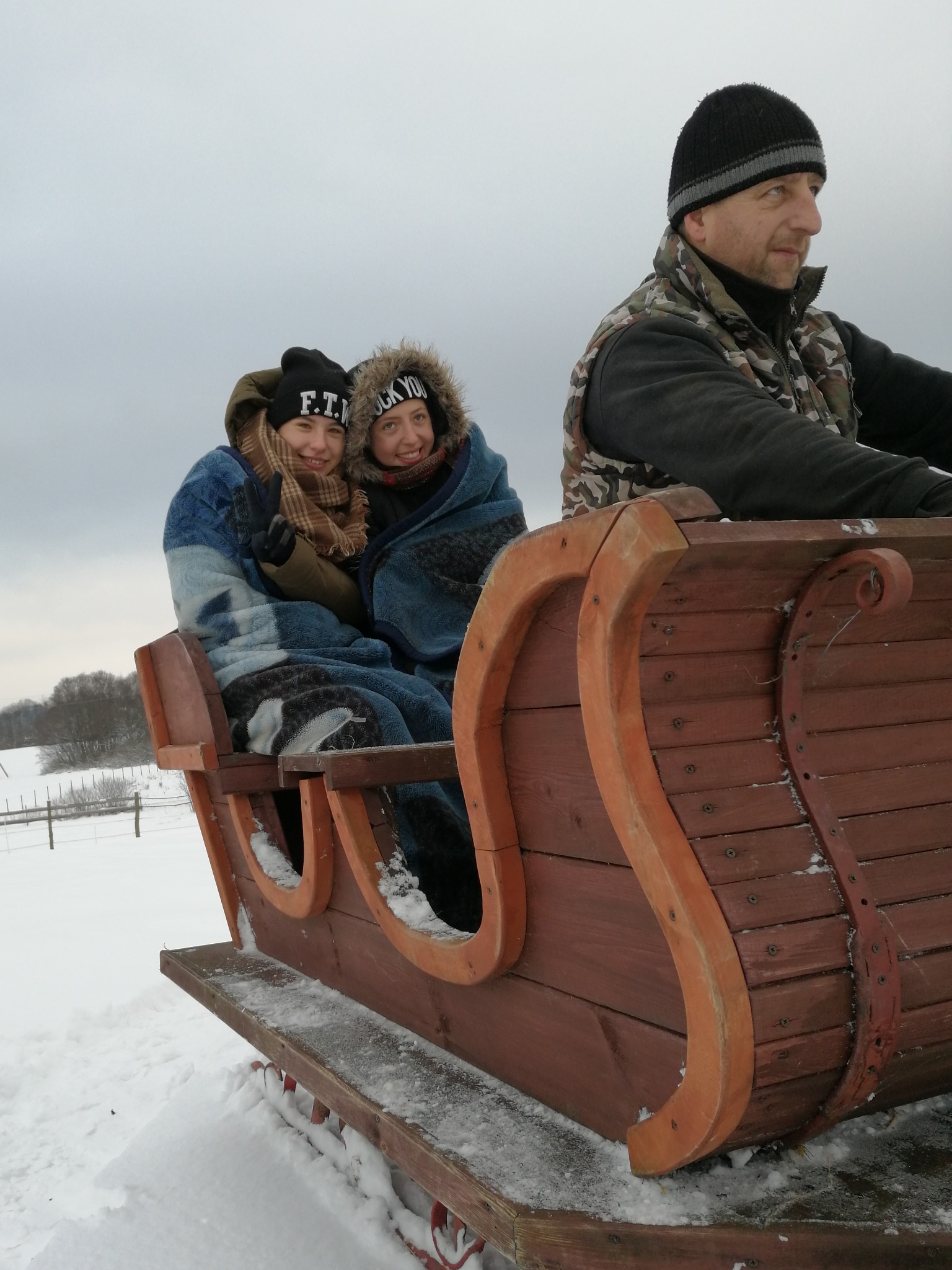 kulig duży w duże sanie