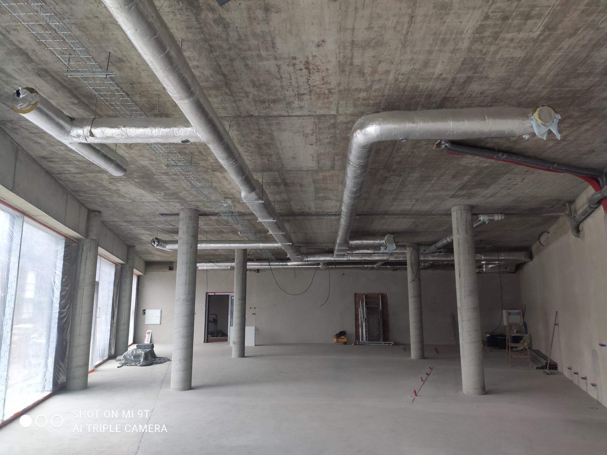 Montaż instalacji pod centrale wentylacyjna