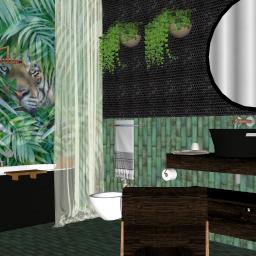 Pokój Hotelowy, Jungla, Concept Design 