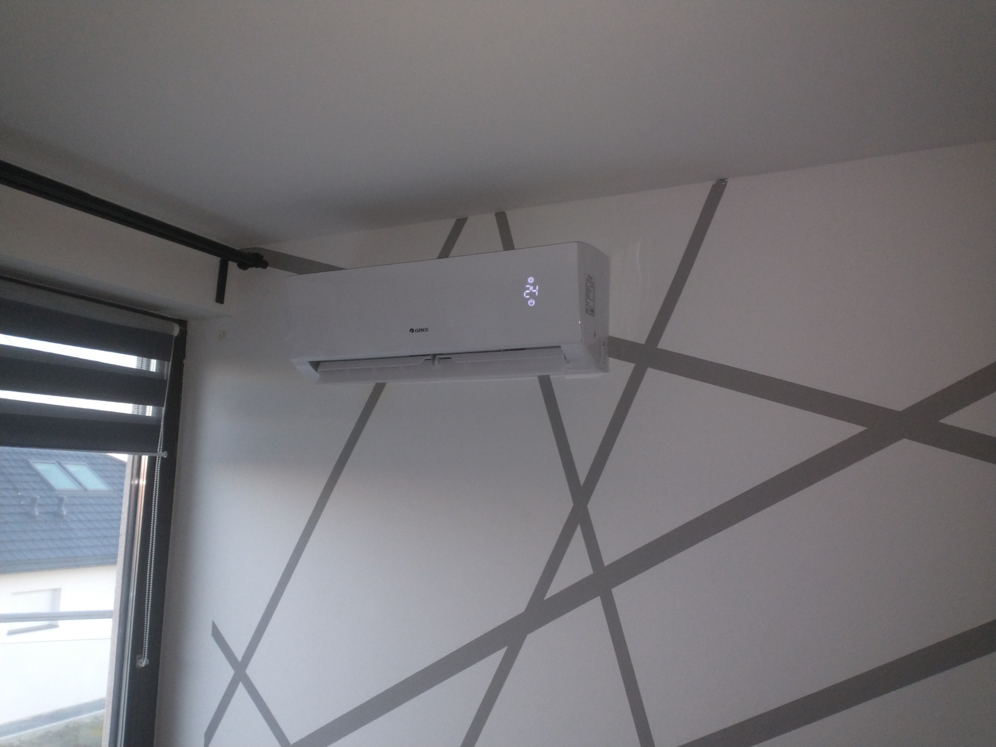 Klimatyzator naścienny w sypialni - Trablice Radom Mazowieckie