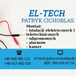 El-tech usługi elektrotechiczne - Instalacje Alarmowe Pyzdry