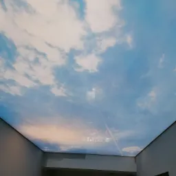 sufit napinany grafika niebo