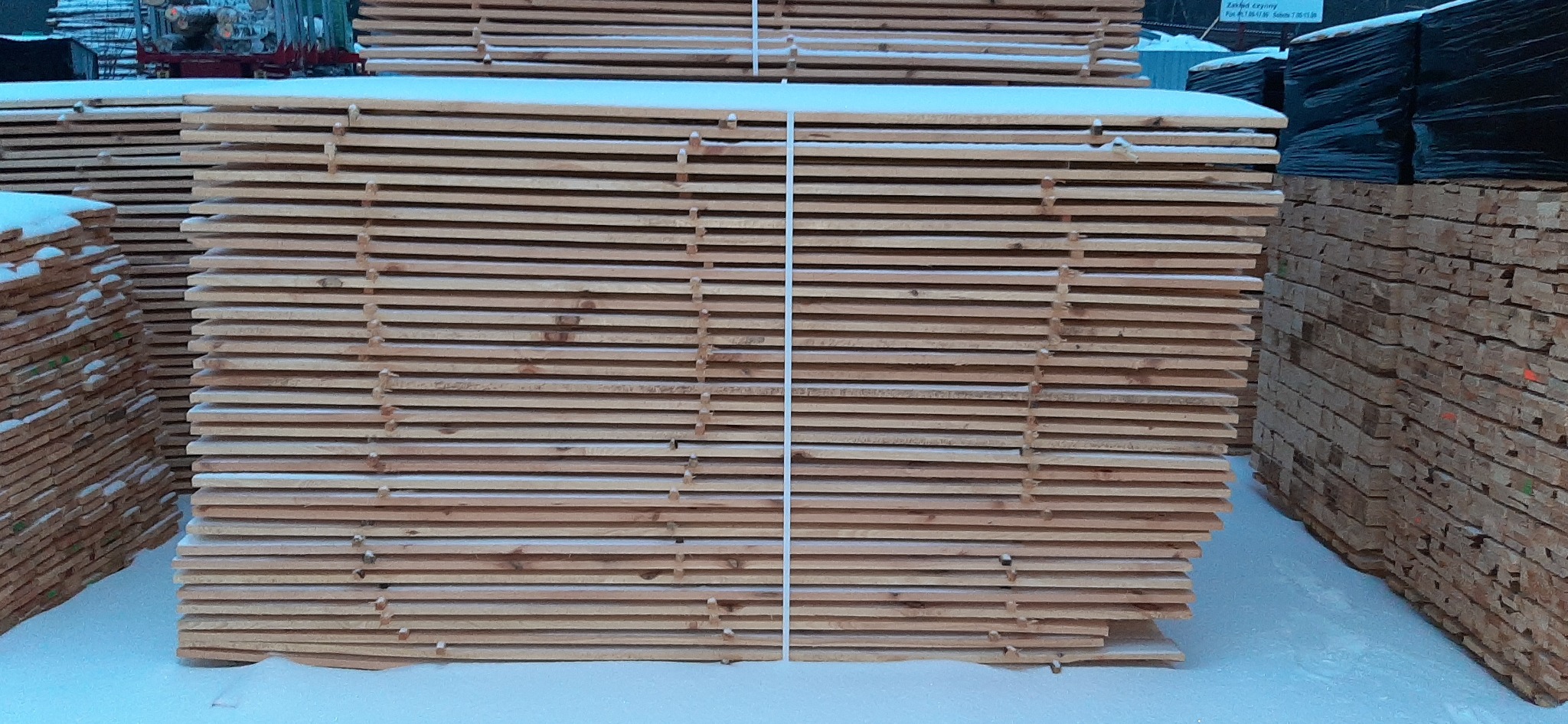 Oferuję elementy paletowe 20x100x2500mm 20x100x1200