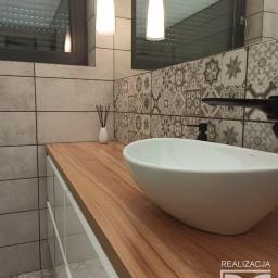 Realizacja łazienki - styl elektryczny/loft