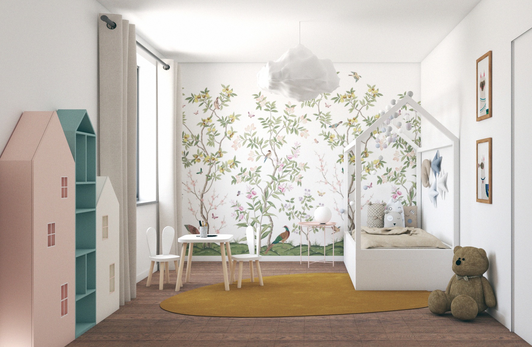 Projekt pokoju dziecięcego